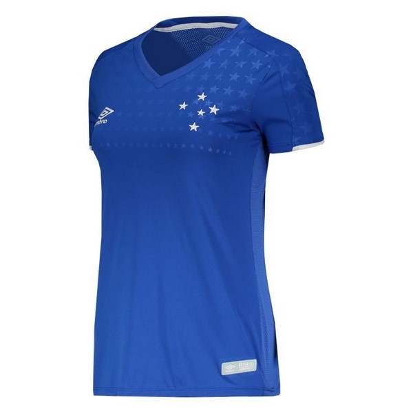 Camisetas Cruzeiro EC Primera equipo Mujer 2019-20 Azul